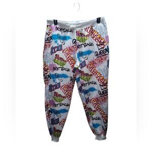 NWOT UNIS3X Colorful Graphic Jogger Pants SZ-3XL